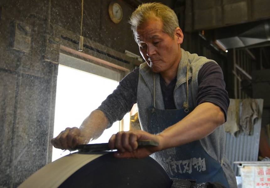 Японский ножевой мастер Такеси Саджи Японский ножевой мастер Такеси Саджи