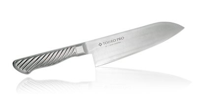 Кухонный Нож Японский Шеф Сантоку TOJIRO F-895