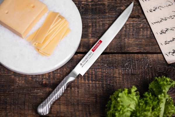 Фотография Кухонный Нож для нарезки Слайсер Сверхгибкий TOJIRO FD-705