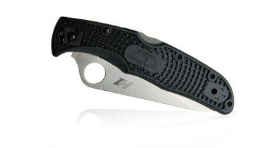 Фотография Нож складной Spyderco H1/FRN черный