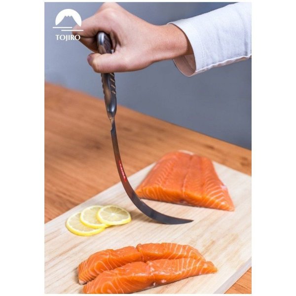 Фотография Кухонный Нож для нарезки Слайсер Сверхгибкий TOJIRO FD-705
