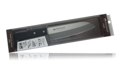 Фотография Кухонный Нож Японский Шеф Сантоку FUJI CUTLERY FC-1621
