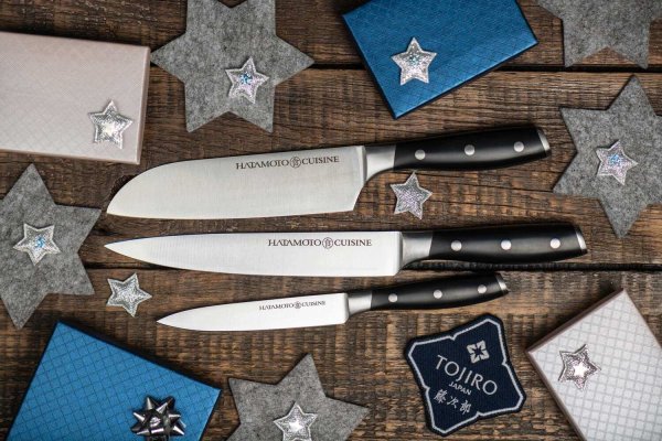 Фотография Набор ножей Hatamoto из 3 предметов H00709