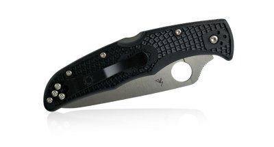 Фотография Нож складной VG-10/FRN Spyderco black
