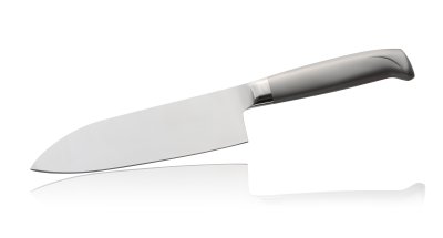 Фотография Кухонный нож Японский Шеф Сантоку FUJI CUTLERY FC-61