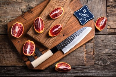 Фотография Японский Шеф Нож Сантоку F-1112