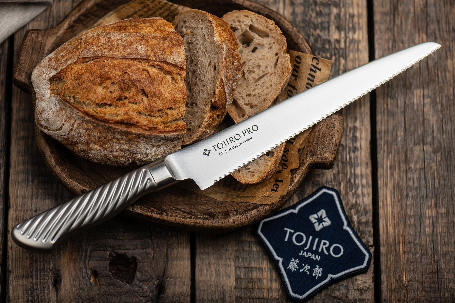 Кухонный Нож Хлебный TOJIRO F-629