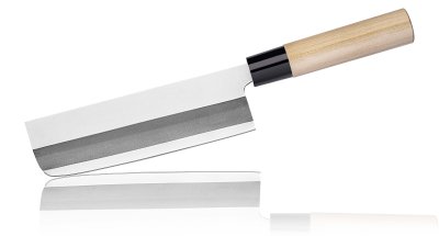 Фотография Кухонный Нож Японский Топорик Накири FUJI CUT FC-1081