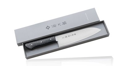 Фотография Кухонный Нож Японский Шеф Сантоку TOJIRO F-1351