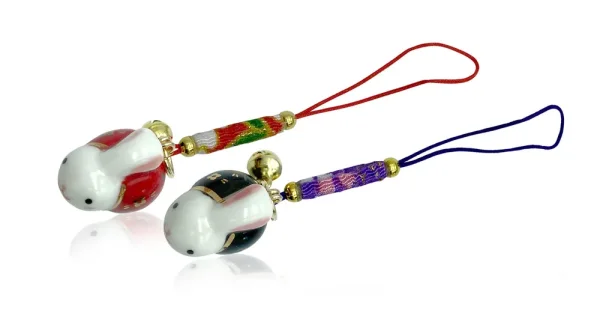 Фотография Брелок Хороший Друг братья-кролики (made in Japan)