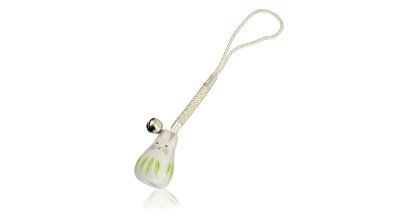 Фотография Брелок Пара зайчиков, керамика (made in Japan)