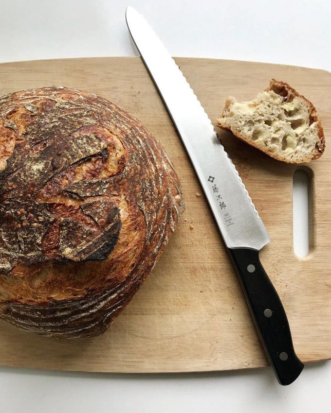 Фотография Кухонный Нож Хлебный TOJIRO F-687