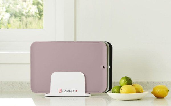 Фотография Набор разделочных досок с подставкой Hatamoto JH-3000