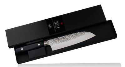 Фотография Кухонный Нож Японский Шеф Сантоку Kanetsugu 6003