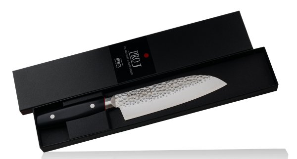 Фотография Кухонный Нож Японский Шеф Сантоку Kanetsugu 6003