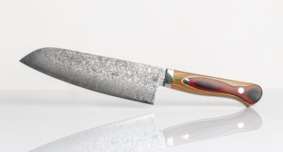 Фотография Японский Шеф Нож Сантоку Hiroo Itou (HI-2401)